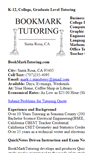Mobile Screenshot of bookmarktutoring.com